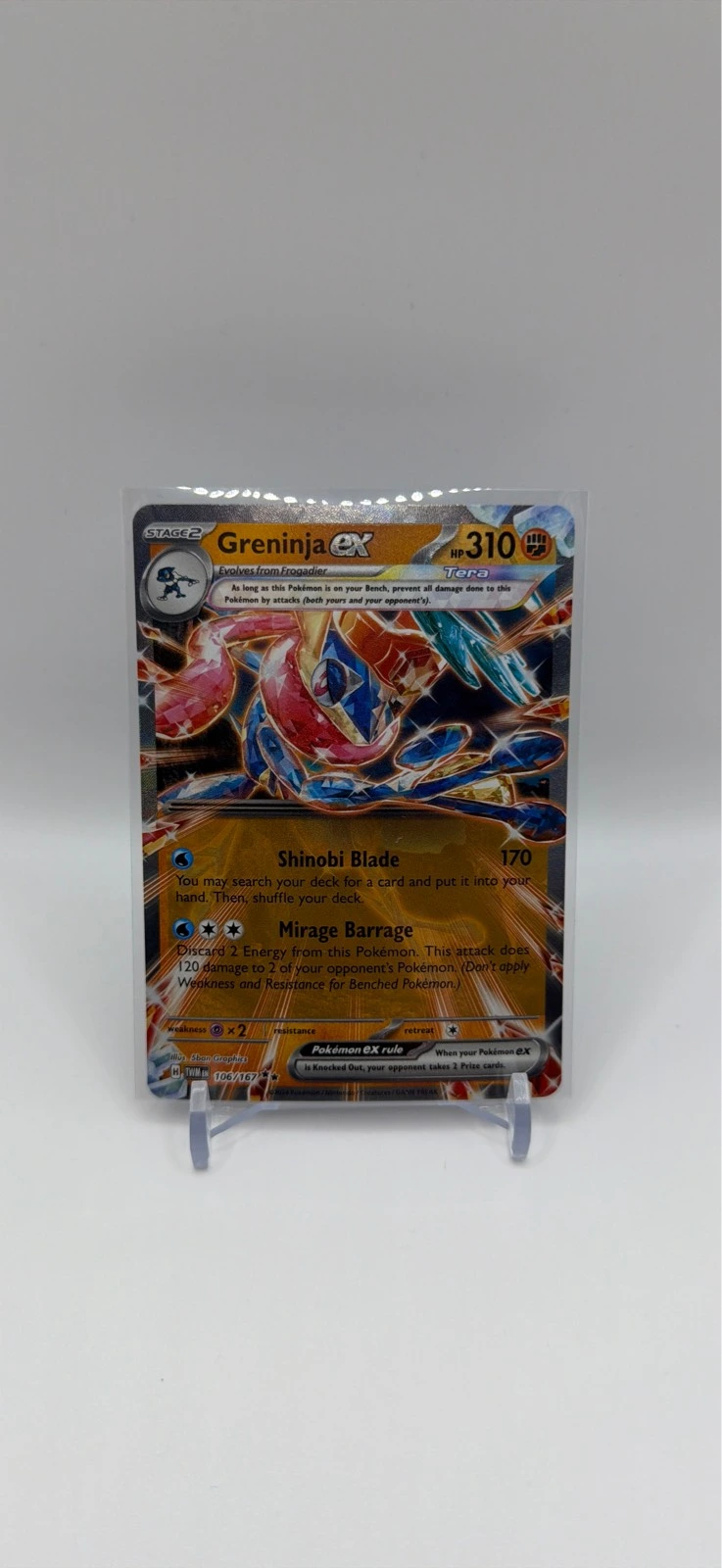 Greninja ex #106/167