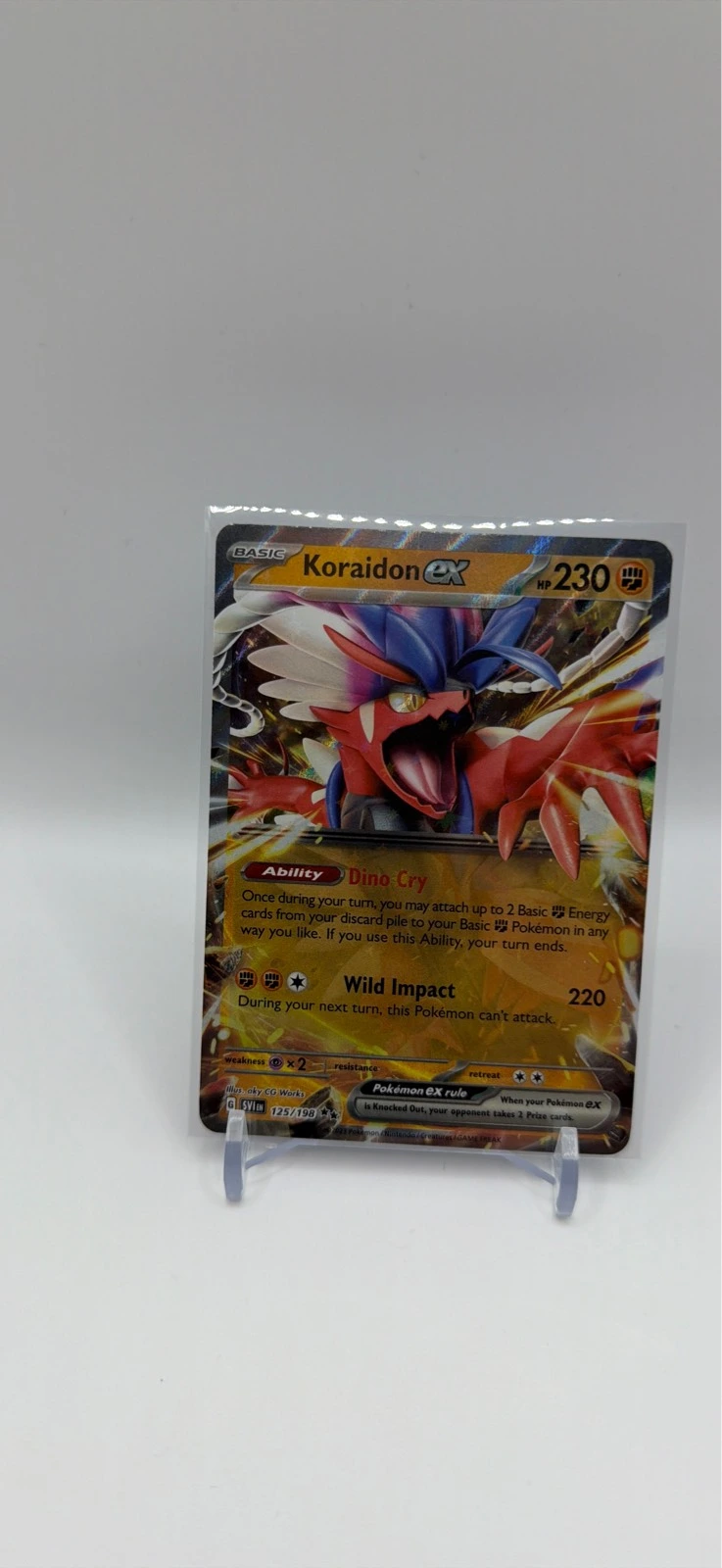 Koraidon ex #125/198