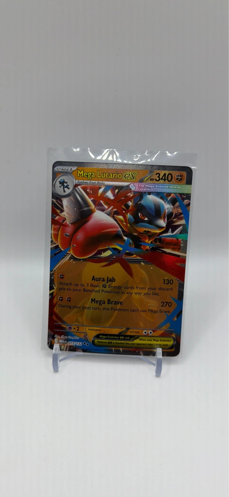 Mega Lucario ex #077/132