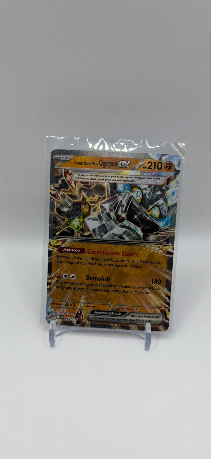 Cornerstone Mask Ogerpon ex #058/131