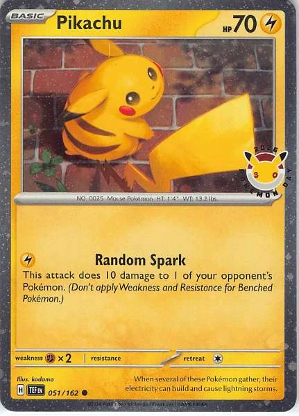 Pikachu - Temporal Forces #051/162