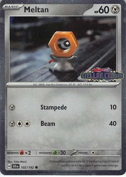 Meltan - Stellar Crown #102/142