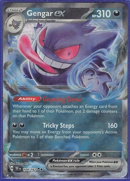 Gengar ex - Temporal Forces #104/162