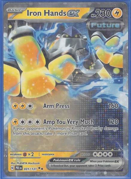 Iron Hands ex - Prismatic Evolutions #031/131