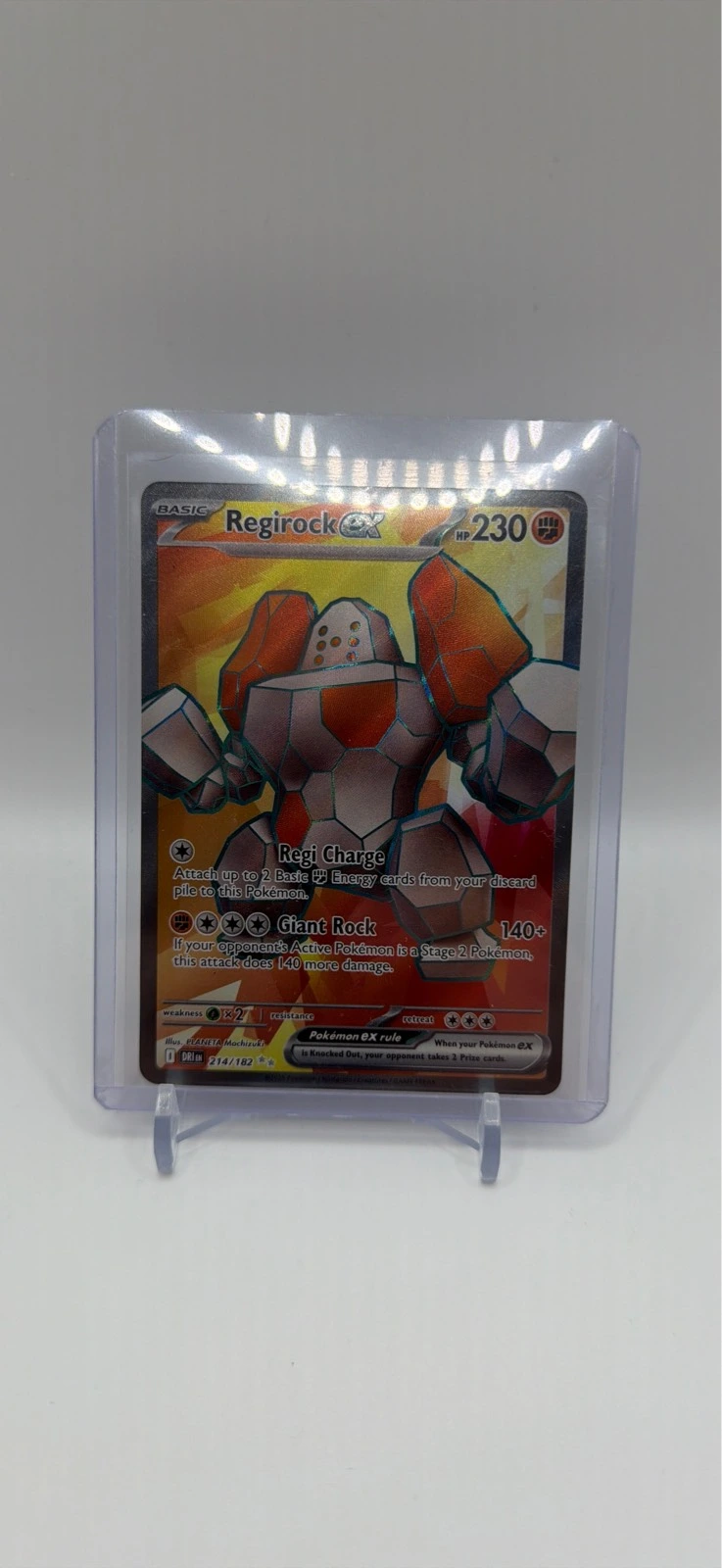 Regirock ex #214/182