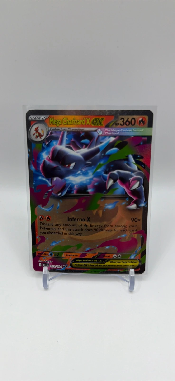 Mega Charizard X ex #013/094