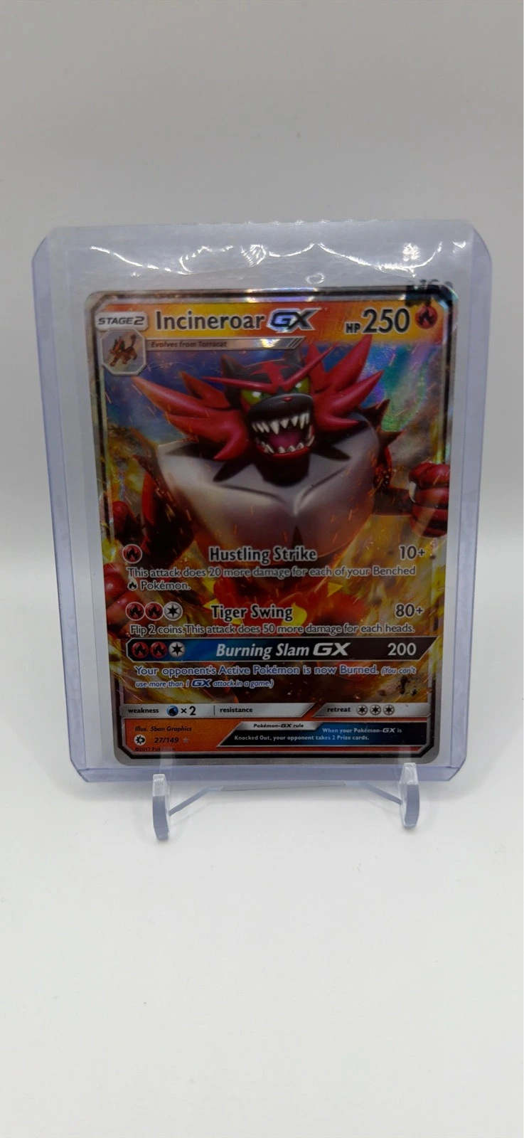 Incineroar GX #27/149