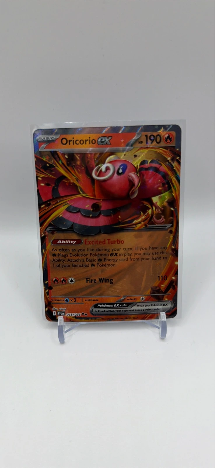 Oricorio ex #018/094