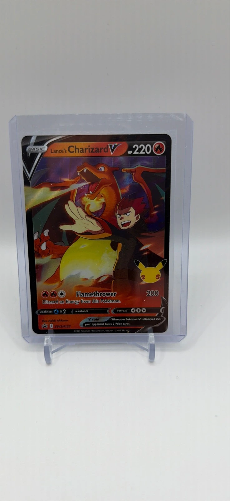 Lance's Charizard V #SWSH133