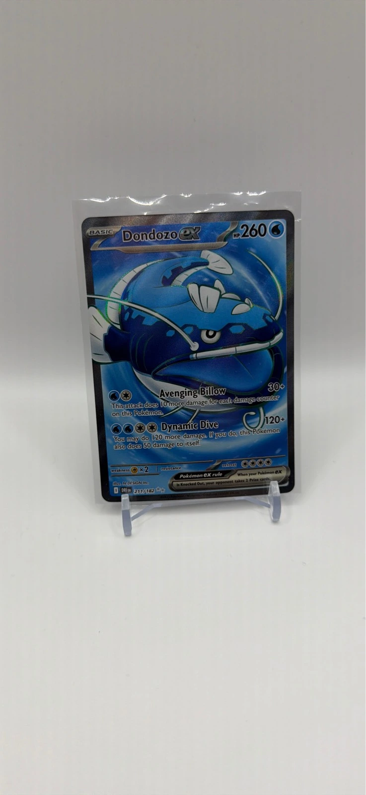 Dondozo ex #211/182