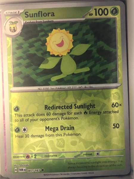Sunflora - Twilight Masquerade #007/167