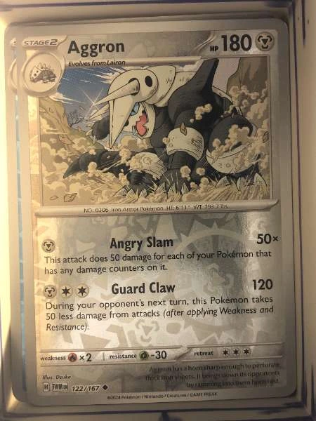 Aggron - Twilight Masquerade #122/167