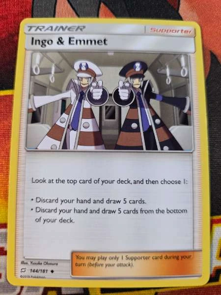 Ingo & Emmet - Team Up #144/181
