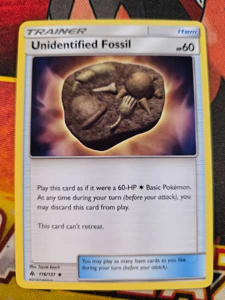 Unidentified Fossil - Forbidden Light #116/131