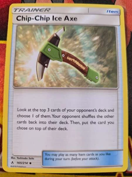 Chip-Chip Ice Axe - Unbroken Bonds #165/214