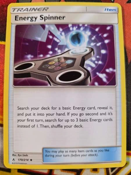 Energy Spinner - Unbroken Bonds #170/214