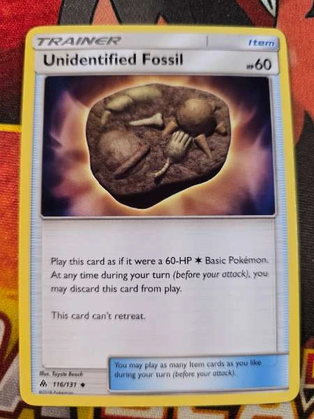 Unidentified Fossil - Forbidden Light #116/131