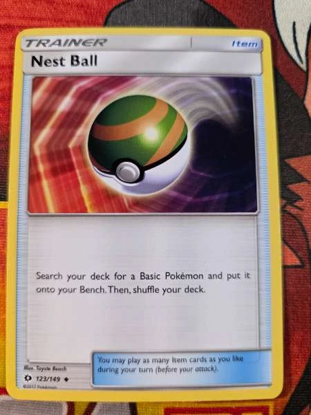 Nest Ball - Sun and Moon Base Set #123/149