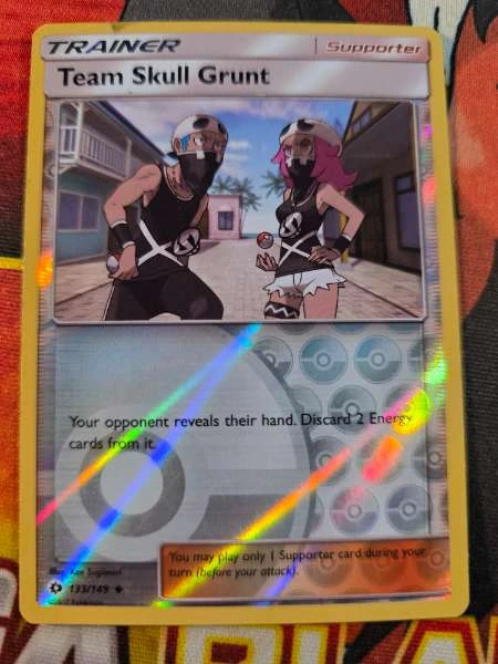 Team Skull Grunt - Sun & Moon Base Set #133/149