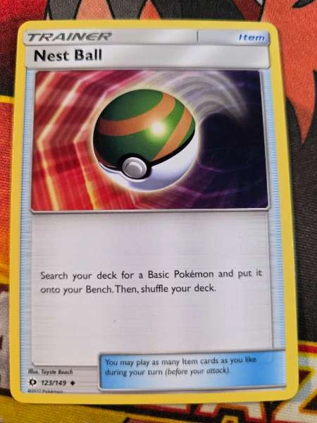 Nest Ball - Sun and Moon Base Set #123/149