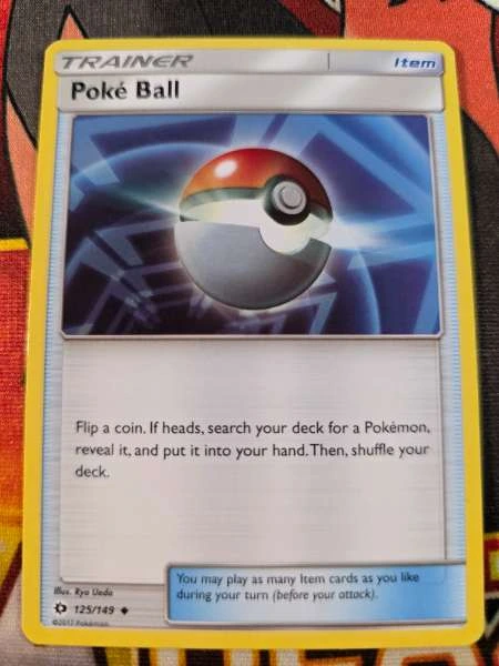 Poké Ball - Sun & Moon #125/149