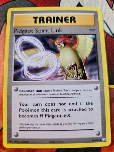 Pidgeot Spirit Link - Evolutions #81/108