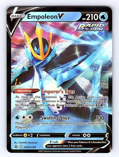 Empoleon V - Sword & Shield Black Star Promos #SWSH108