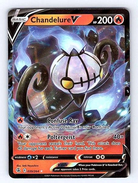 Chandelure V - Fusion Strike #039/264