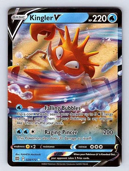 Kingler V - Brilliant Stars #028/172