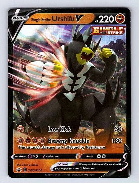 Single Strike Urshifu V - Black Star Promos #SWSH106
