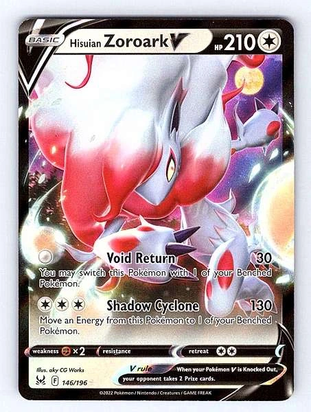 Hisuian Zoroark V - Lost Origin #146/196