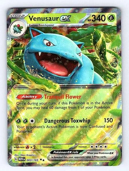 Venusaur ex - 151 #003/165