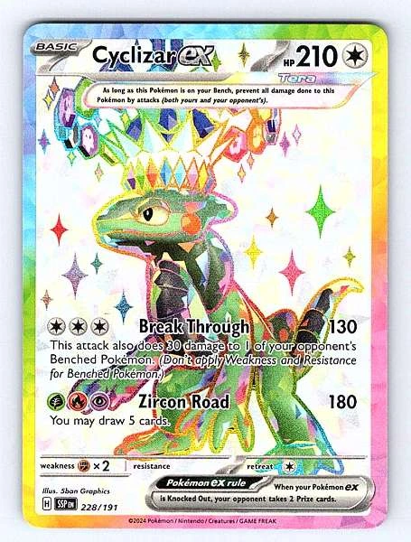 Cyclizar ex - Surging Sparks #228/191