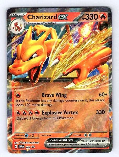 Charizard ex - Scarlet & Violet Black Star Promos #161