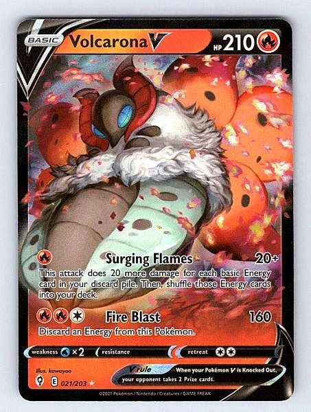 Volcarona V - Evolving Skies #021/203