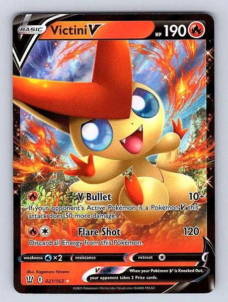 Victini V - Battle Styles #021/163