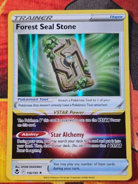 Forest Seal Stone - Silver Tempest #156/195