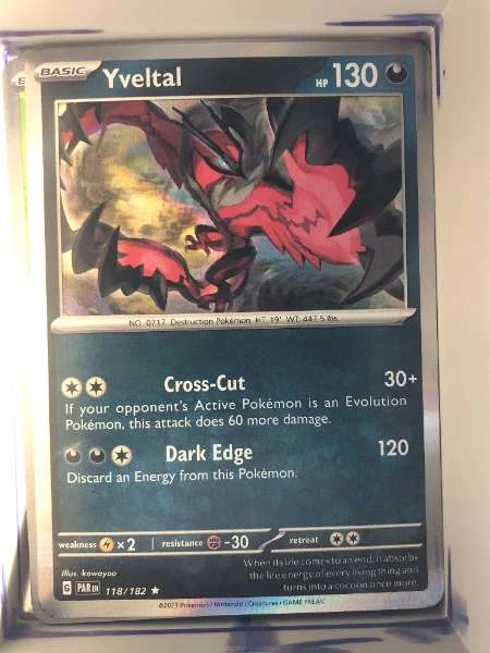 Yveltal - Paradox Rift #118/182