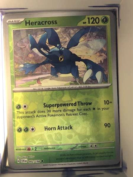 Heracross - Scarlet & Violet Base Set #002/198