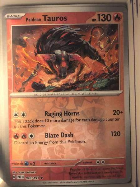 Paldean Tauros - Paldea Evolved #028/193