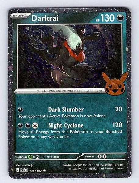Darkrai - Obsidian Flames #136/197