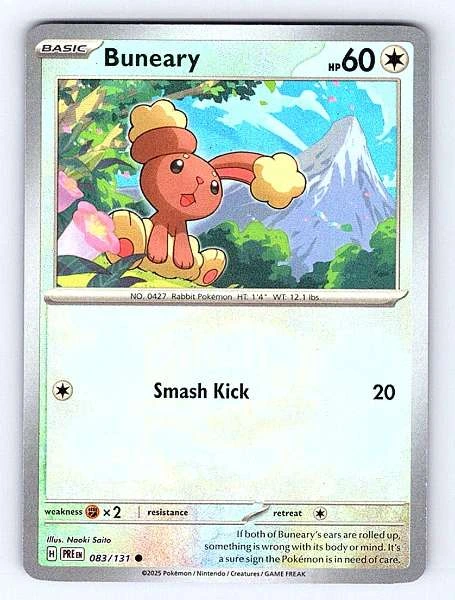 Buneary Master Ball - Prismatic Evolutions #083/131