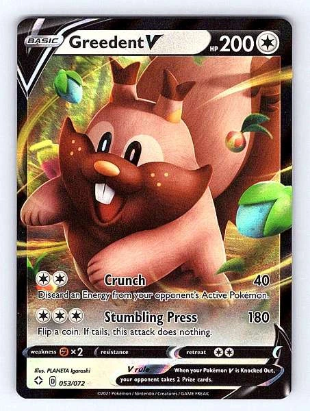 Greedent V - Shining Fates #053/072