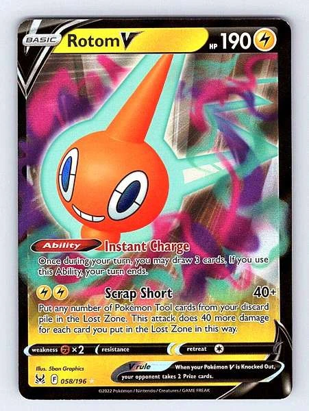 Rotom V - Lost Origin #058/196