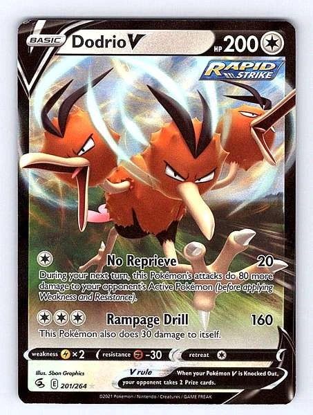 Dodrio V - Fusion Strike #201/264
