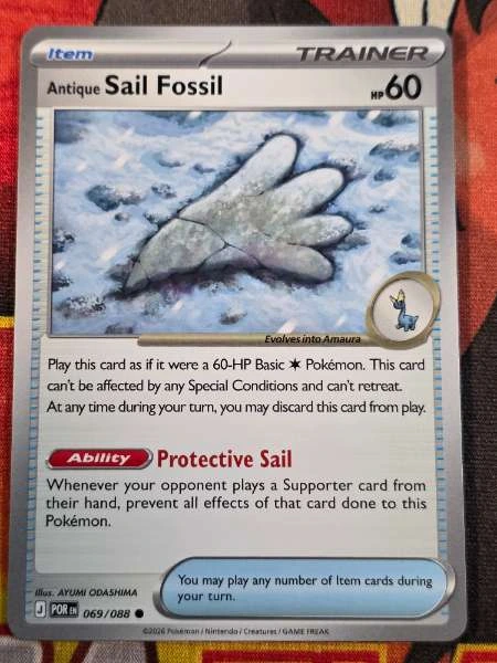 Antique Sail Fossil - Temporal Forces #069/088