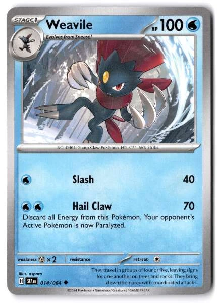 Weavile - Shrouded Fable #014/064