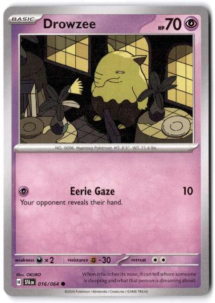 Drowzee - Shrouded Fable #016/064