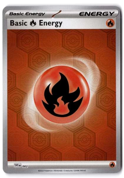 Fire Energy - Scarlet & Violet Energies #002