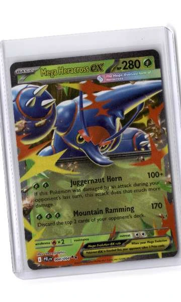 Mega Heracross ex - Phantasmal Flames #004/094